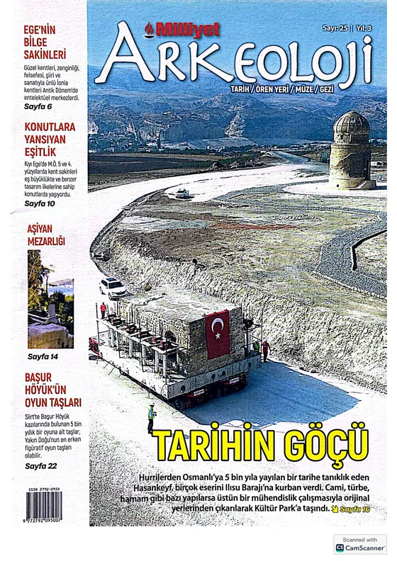 Hasankeyf’te Taşıma İşlemi